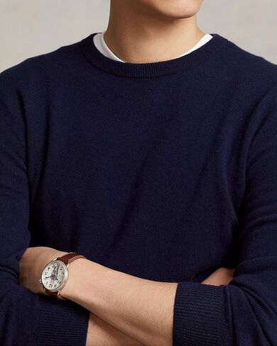 POLO RALPH LAUREN Mens Washable Cashmere Crewneck Sweater in Saudi Arabia