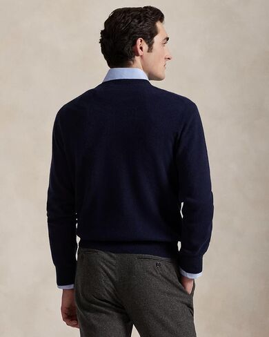 POLO RALPH LAUREN Mens Washable Cashmere Crewneck Sweater in Saudi Arabia