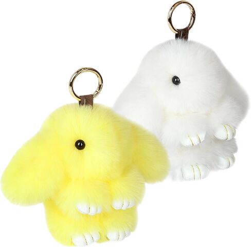Cute Plush Keychain, Car Pendant, Bag Purse Backpack Charm Accessory, Gift for Girls Women in Saudi Arabia