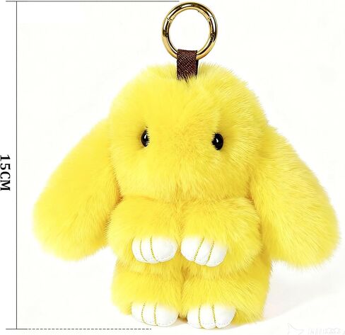 Cute Plush Keychain, Car Pendant, Bag Purse Backpack Charm Accessory, Gift for Girls Women in Saudi Arabia