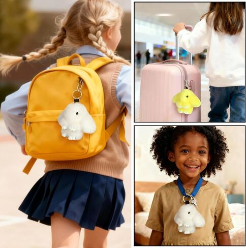 Cute Plush Keychain, Car Pendant, Bag Purse Backpack Charm Accessory, Gift for Girls Women in Saudi Arabia