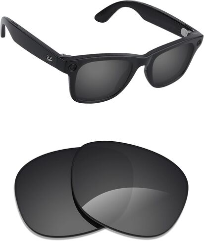 عدسات Alphax المستقطبة البديلة لنظارة Ray-Ban Mr Burbank RB2283 مقاس 52 مم - خيارات in Saudi Arabia