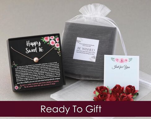 هدية Sweet 16 للفتيات من Be Wished، قلادة برسالة ذات معنى in Kuwait