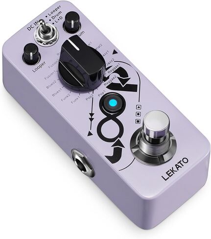 LEKATO Drop Pedal Harmonizer Guitar Pedal Mini Pitch Box Harmonizer Pitch Shifter Digital Octave Guitar Pedal Pitch Guitar Effect for Electric Guitar Bass True Bypass in Kuwait