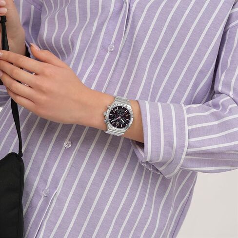 Swatch New Irony Chrono Unisex Dress Watch Stainless Steel Quartz Water Resistant in Saudi Arabia