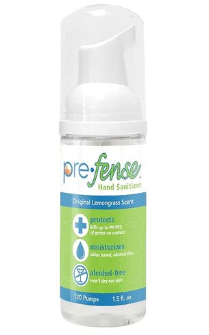 1.5 oz Travel Foam Hand Sanitizer – Scented in Saudi Arabia