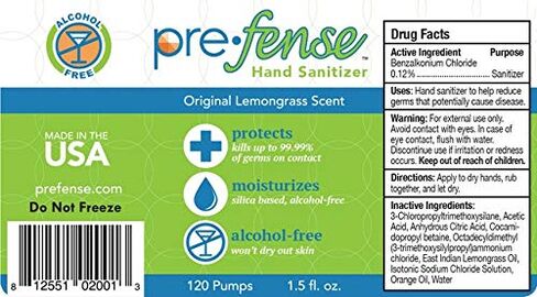 1.5 oz Travel Foam Hand Sanitizer – Scented in Saudi Arabia