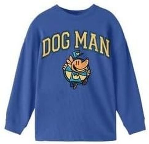Dog Man Character Comic Art Boy’s 3-Pack Crew Neck Long Sleeve Shirts in Saudi Arabia