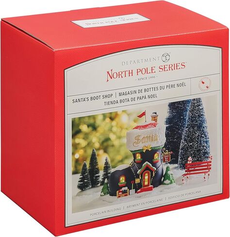 القسم 56 مبنى متجر الأحذية في قرية القطب الشمالي سانتا، 6.5 بوصة، متعدد الألوان in Kuwait