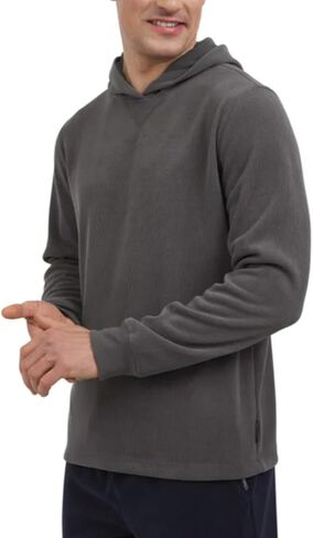 بلوفر رجالي للاستخدام اليومي من Eddie Bauer (الولايات المتحدة، Alpha، X-Large، عادي، عادي، رمادي) in Saudi Arabia