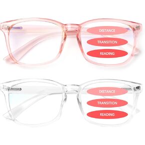 نظارات الكمبيوتر SIGVAN التقدمية متعددة البؤر للنساء والرجال نظارات القراءة ذات الضوء الأزرق والقراء المفصلي الربيعي in Kuwait