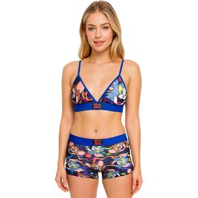 COCO BRANDS Womens Sports Bra Set - 2 Piece Soft Sports Bra and Boxer Briefs Underwear for Women (Sizes S-XL) in Saudi Arabia