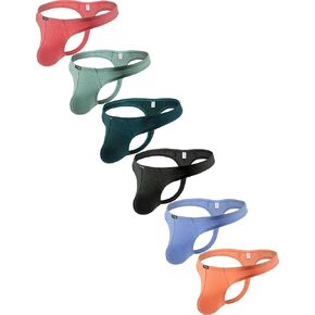 Men's Breathable Modal Thong Sexy Stretch Cotton Low Rise Hipster Underwear in Saudi Arabia