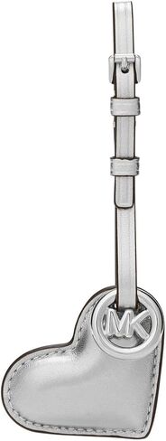 Michael Kors Novelty Metallic Puffy Heart Charm, Silver in Saudi Arabia