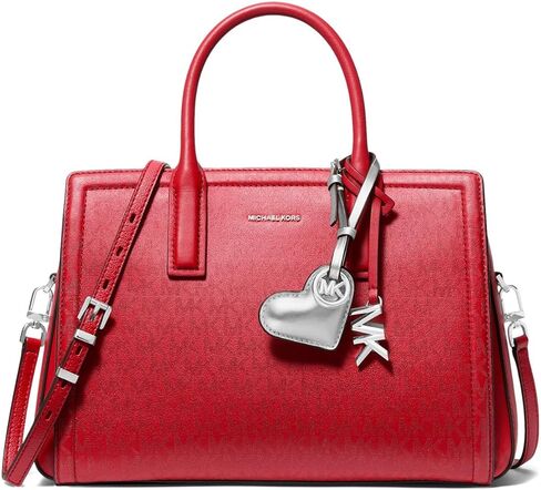 Michael Kors Novelty Metallic Puffy Heart Charm, Silver in Saudi Arabia