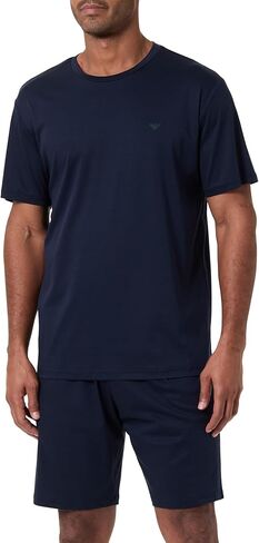 Emporio Armani mens Deluxe Cotton Short Pajama Set in Saudi Arabia