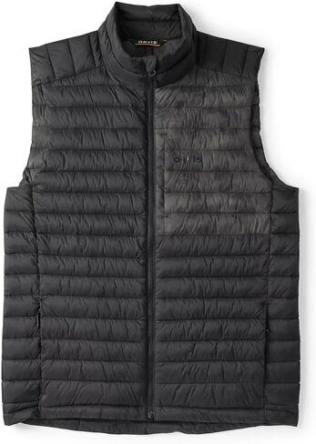 Orvis Drift Vest Men's Coat - Outerwear Vests with Underarm & Side Panels for Movement, DWR-Treated, Recycled Insulation, Black - XL in Saudi Arabia