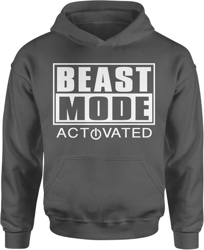 ملابس رياضية للتمارين الرياضية من Beast Mode، مقاس شبابي، صوف ناعم، تصميم جرافيكي in Kuwait
