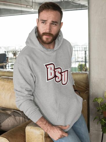 CreateMyTee | Bridgewater State University BSU Hooded Sweatshirt in Saudi Arabia