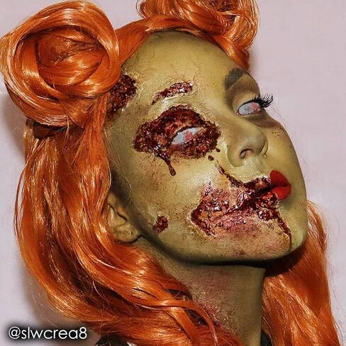 جل الدم المتخثر من ميهرون 1 أونصة وسائل ندبات الكولوديون الصلب 0.125 أونصة | مكياج SFX Fake Blood & Scar لعيد الهالوين والحفلات التنكرية والأفلام in Kuwait