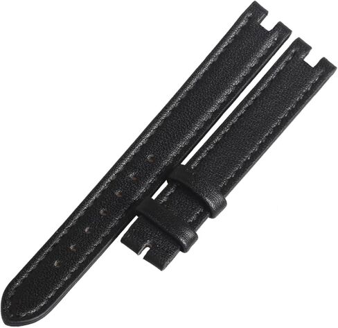 MJMT06 Watchbands Compatible With Tissot PINKY T084.210 Calf-leather Band Cow Leather Leather Strap Watch Band in Saudi Arabia
