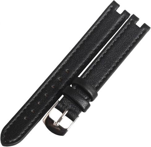 MJMT06 Watchbands Compatible With Tissot PINKY T084.210 Calf-leather Band Cow Leather Leather Strap Watch Band in Saudi Arabia