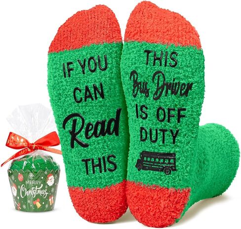 HAPPYPOP Christmas Gifts Socks - Christmas Stocking Stuffer for Jesus Bus Driver Nurse Coach in Saudi Arabia
