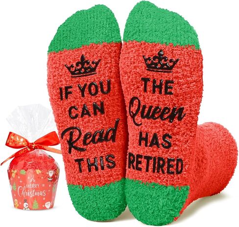 HAPPYPOP Christmas Gifts Socks - Christmas Stocking Stuffer for Jesus Bus Driver Nurse Coach in Saudi Arabia