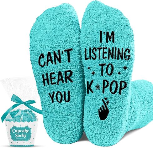 Kpop Merch - هدايا Kpop الفريدة للفتيات والمراهقات - جوارب كورية لطيفة - هدايا عيد الميلاد، مستلزمات تخزين للنساء in Kuwait