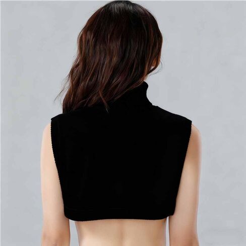 Detachable Turtleneck Sweater Faux Collar Warm Knit Pullover Scarf for Women in Saudi Arabia