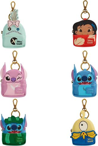Loungefly Disney Lilo and Stitch Blind Box Mystery Bag Charm [One Random Keychain] in Saudi Arabia