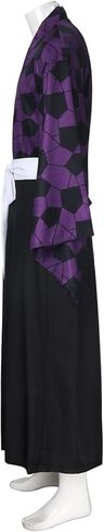 LINKOM Anime Demon Kokushibou Cosplay Costume Kimono Outfits Uniform Set for Men Halloween Party in Saudi Arabia