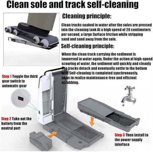 Automatic Shoe Polisher Machine - Intelligent Self-Cleaning Induction Cleaner with Water Purification & Dual Power Supply - Ideal for Hotels, Offices & Retail Spaces in Saudi Arabia