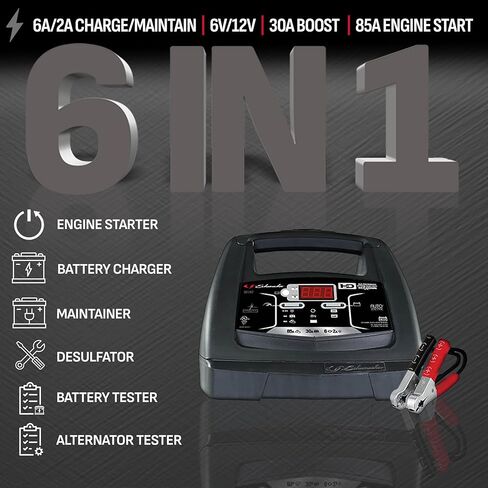 SC1279 12V Fully Automatic Battery Charger and 8A Maintainer in Kuwait