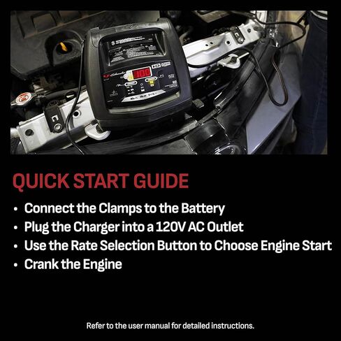 SC1279 12V Fully Automatic Battery Charger and 8A Maintainer in Kuwait