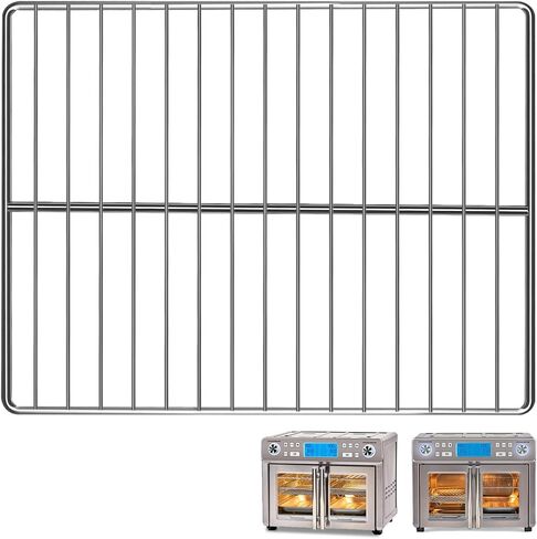 GWY Air Fryer Wire Rack for Emeril Lagasse Everyday 360 Air Fryer, Stainless Steel Air Fryer Replacement Parts Accessories Roasting Steamer Grill Racks,Not fit for Double doors Model in Saudi Arabia