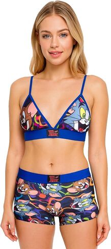 COCO BRANDS Womens Sports Bra Set - 2 Piece Soft Sports Bra and Boxer Briefs Underwear for Women (Sizes S-XL) in Saudi Arabia