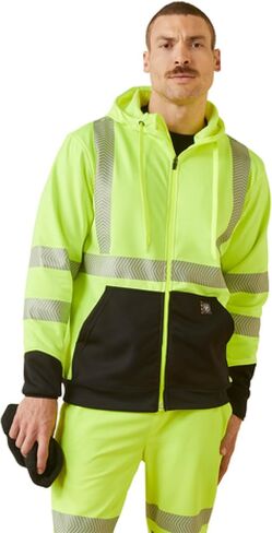 ARIAT mens Fr Hi-vis Full Zip Hoodie in Saudi Arabia