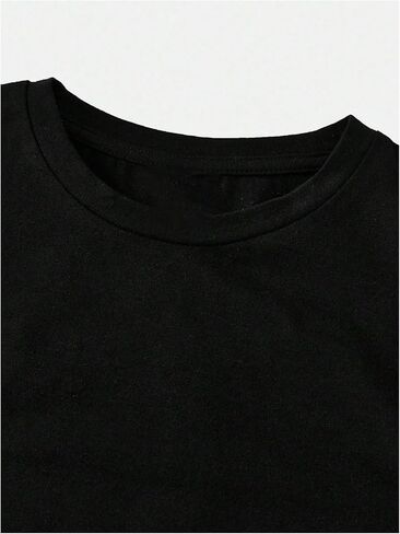 SOLY HUX Girl's Long Sleeve T Shirt Crew Neck Ruched Slim Fitted Basic Tee Cute Fall Tops with Hair Ties in Saudi Arabia