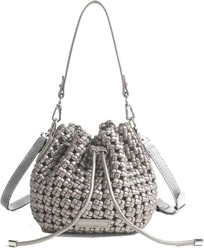 Genuine Leather Weaving Design Tote Bag for Women, Shoulder Bag and Crossbody Handbag, Versatile for Ladies' Carry in Saudi Arabia