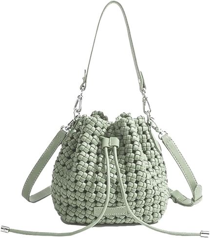 Genuine Leather Weaving Design Tote Bag for Women, Shoulder Bag and Crossbody Handbag, Versatile for Ladies' Carry in Saudi Arabia
