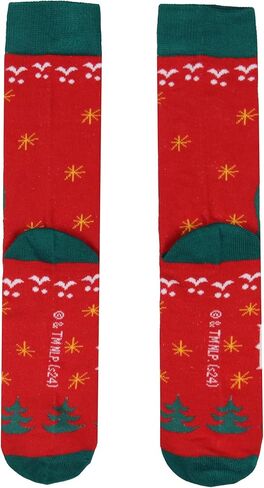 Bioworld Elf Socks Elf The Movie للرجال تصميم عطلة الأصدقاء للبالغين جوارب طاقم جديدة لمنتصف الساق مقاس 8-12 in Kuwait