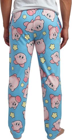 Kirby and Warp Star All-Over Print Men's Sleep Pajama Pants in Saudi Arabia