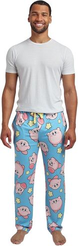 Kirby and Warp Star All-Over Print Men's Sleep Pajama Pants in Saudi Arabia