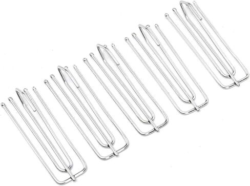 30PCS Curtain Metal Anti-Rust Hooks Curtain Hanging Hooks Curtain Accessories in Saudi Arabia