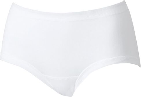 Women's Premium Basic Underwear Brief & Boxer Brief 100% Cotton…, White in Saudi Arabia