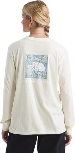 The North Face Womens Evolution Box NSE Fill Long-Sleeve Tee in Saudi Arabia