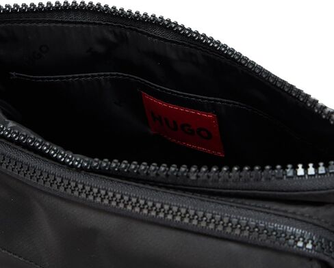 HUGO، حقيبة حزام Ethon Poly Twill، أسود سمك السلور، مقاس واحد in Saudi Arabia