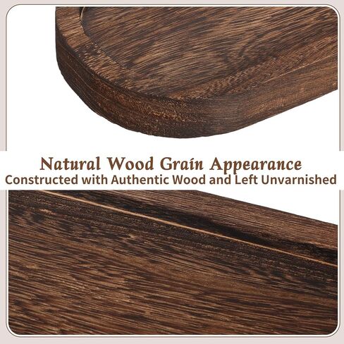 Decorative Dough Bowl for Home Decor Large Natural Holder Tray Decor Long Narrow Wooden Tray Rustic Farmhouse decorative bowl for KitchenTable Centerpieces Dining Room Fruit Bowls in Saudi Arabia