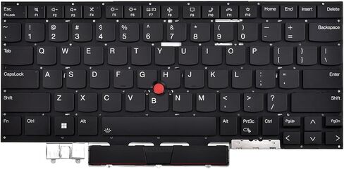 Replacement Keyboard for Lenovo ThinkPad X1 Carbon Gen 7th 2019, ThinkPad X1 Carbon Gen 8th 2020 Laptop, ThinkPad X1 Yoga Gen 4 2019 & X1 Yoga Gen 5 2020 with Backlit US Layout in Saudi Arabia